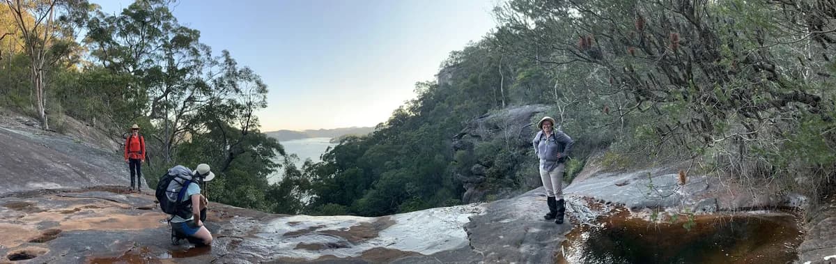 Brooklyn to Woy Woy Via Little Wobby near Dangar Island, NSW