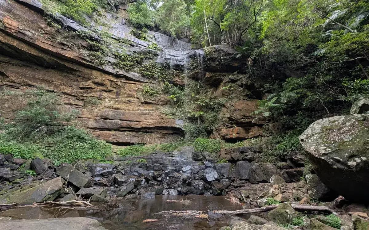 Gap Creek Falls 1.4km return near Freemans Waterhole, NSW