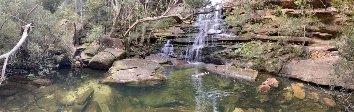 Kariong Brook Falls near Horsfield Bay, NSW