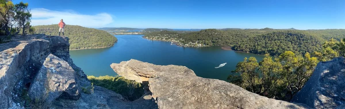 Koolewong to Woy Woy Bay via Spion Kop near Koolewong, NSW