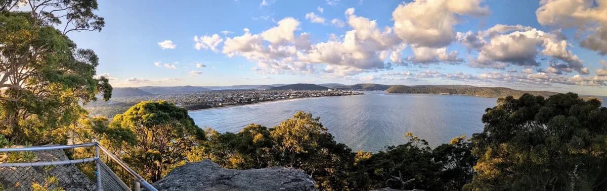 Mt Ettalong Lookout near Umina near Pearl Beach, NSW
