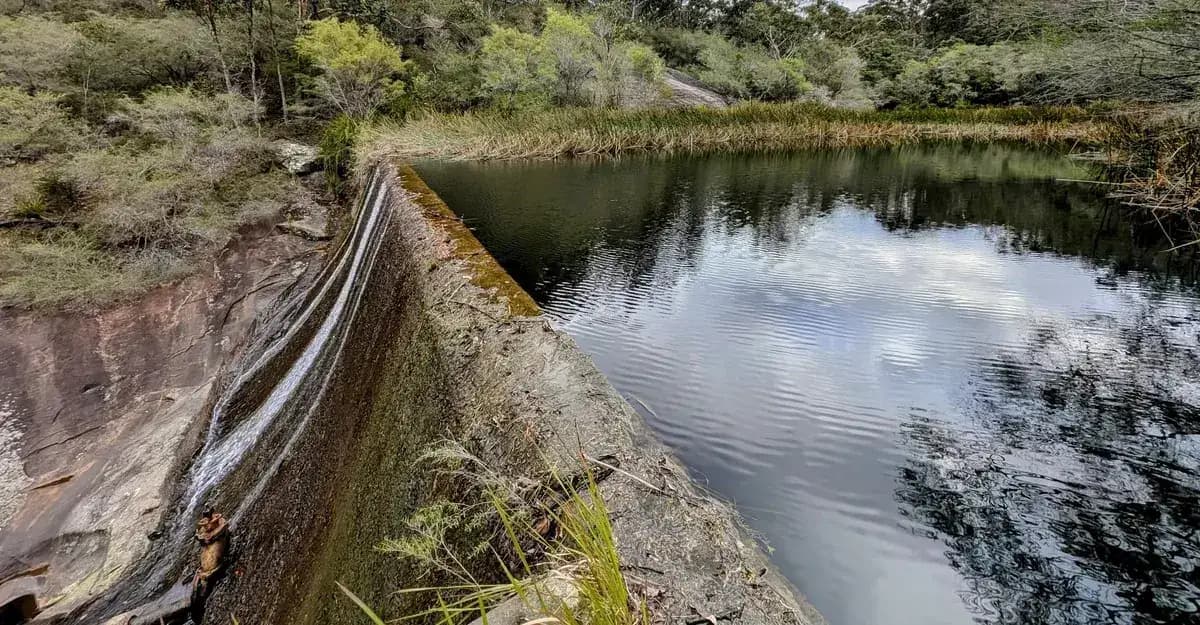 Narara Old Railway Dam near Narara, NSW