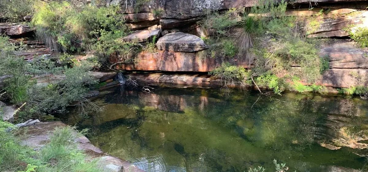 Popran Emerald Pool near Greengrove, NSW