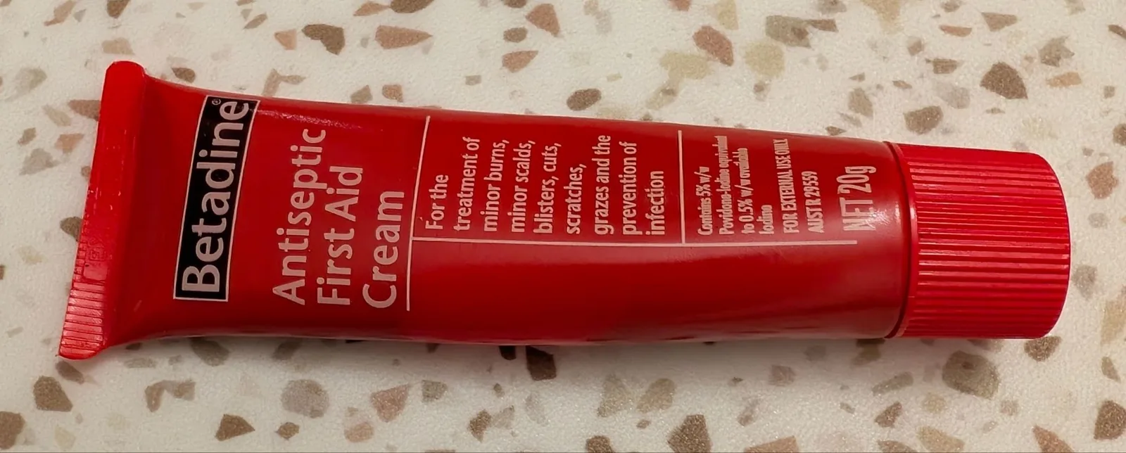Iodine for remote area first aid kit