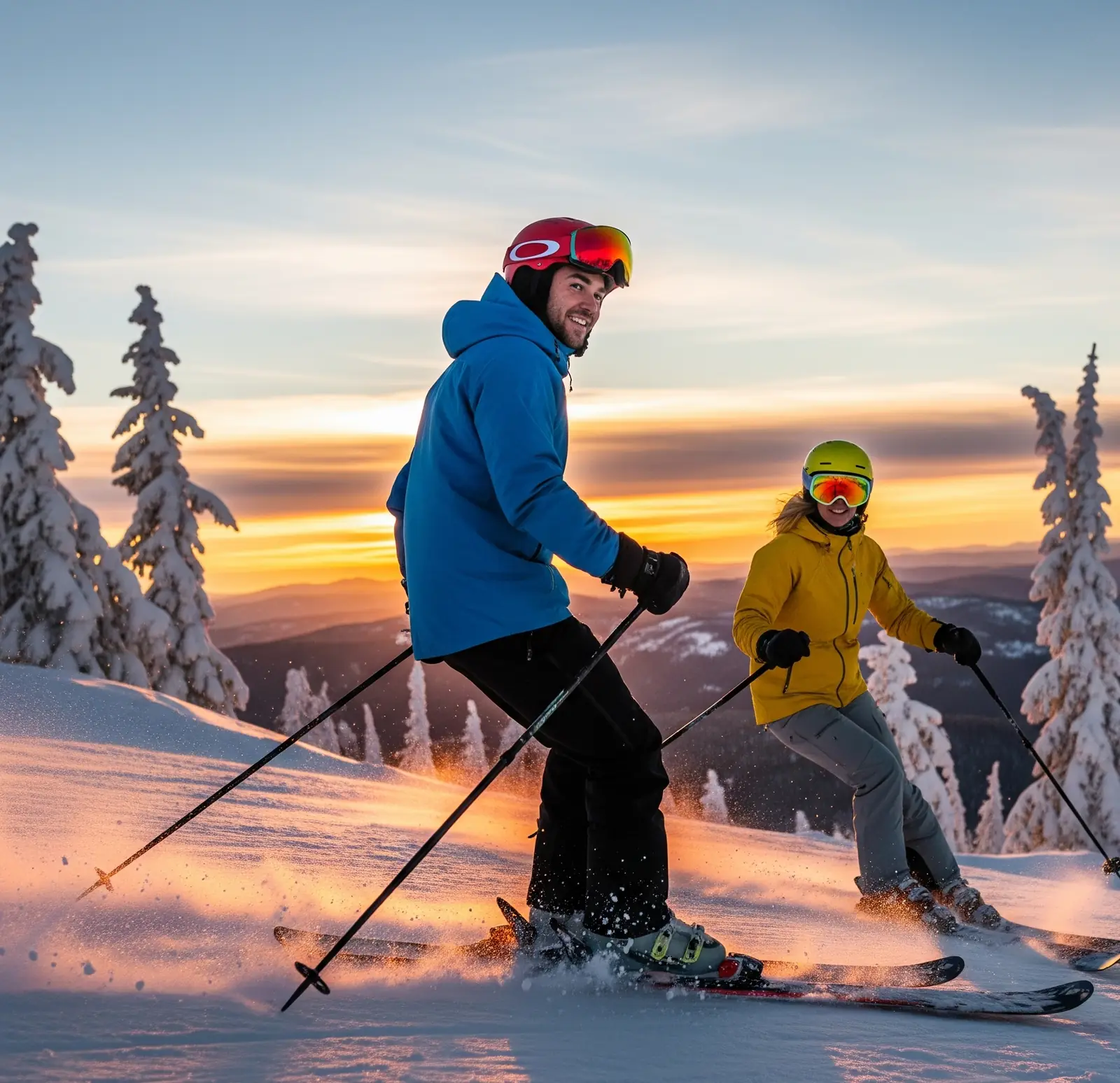 Skiiing
