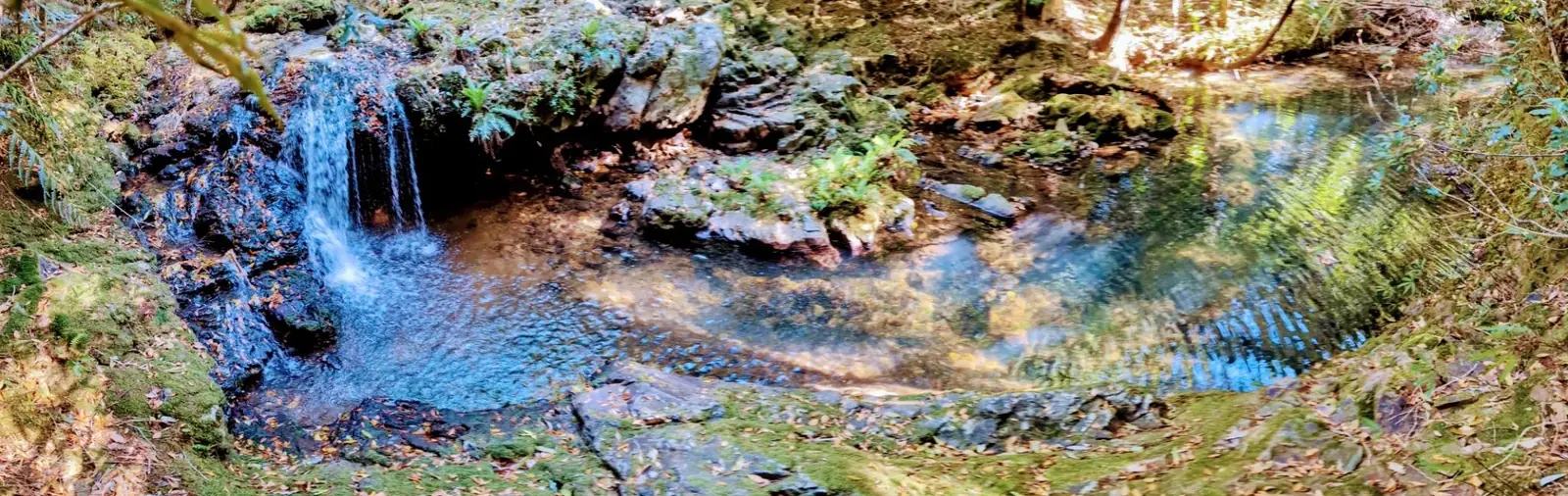 swimming hole near slingsbys trail campsite
